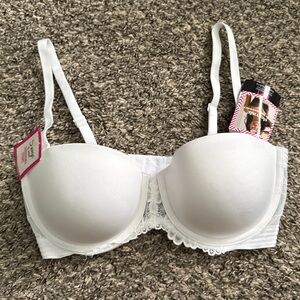 White Lace Women's Bra